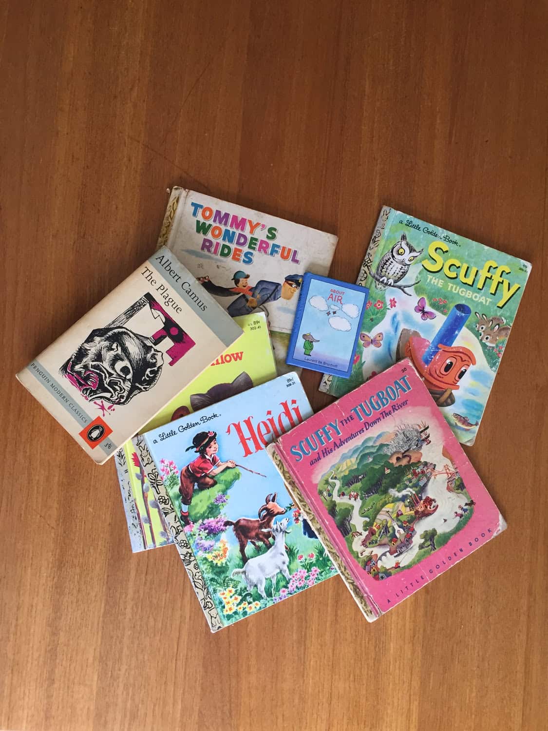 photo of children's books